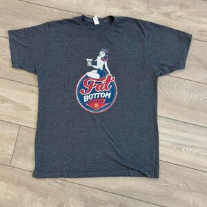 Tultex Logo-Shirt Fat Bottom Up Brewing Co. Nashville Tennessee, size Large